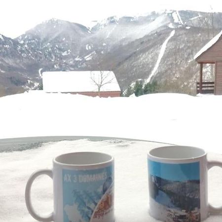 T2 Confortable 31M2 Piscine Terrasse Vue Degagee Montagne Ignaux エクステリア 写真